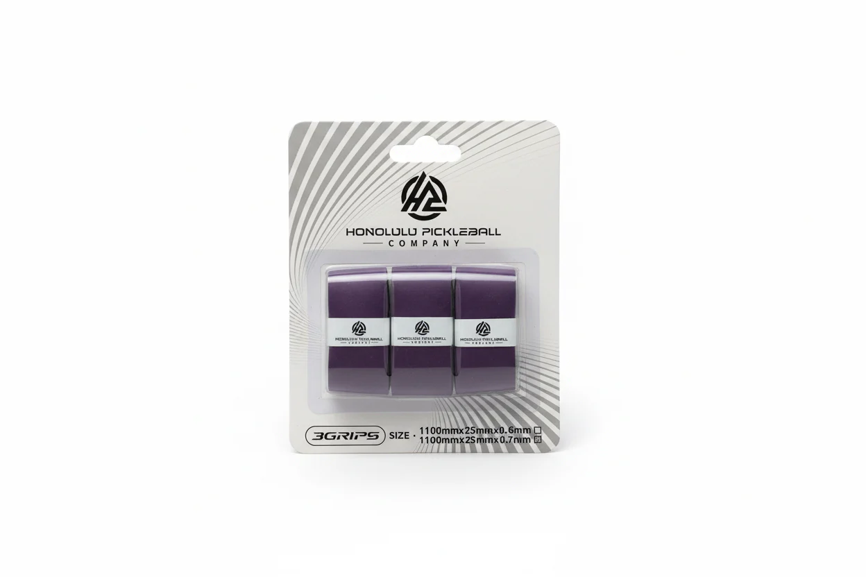 Honolulu Pickleball Company Paddle Overgrip Wrap (3-Pack) - Image 3